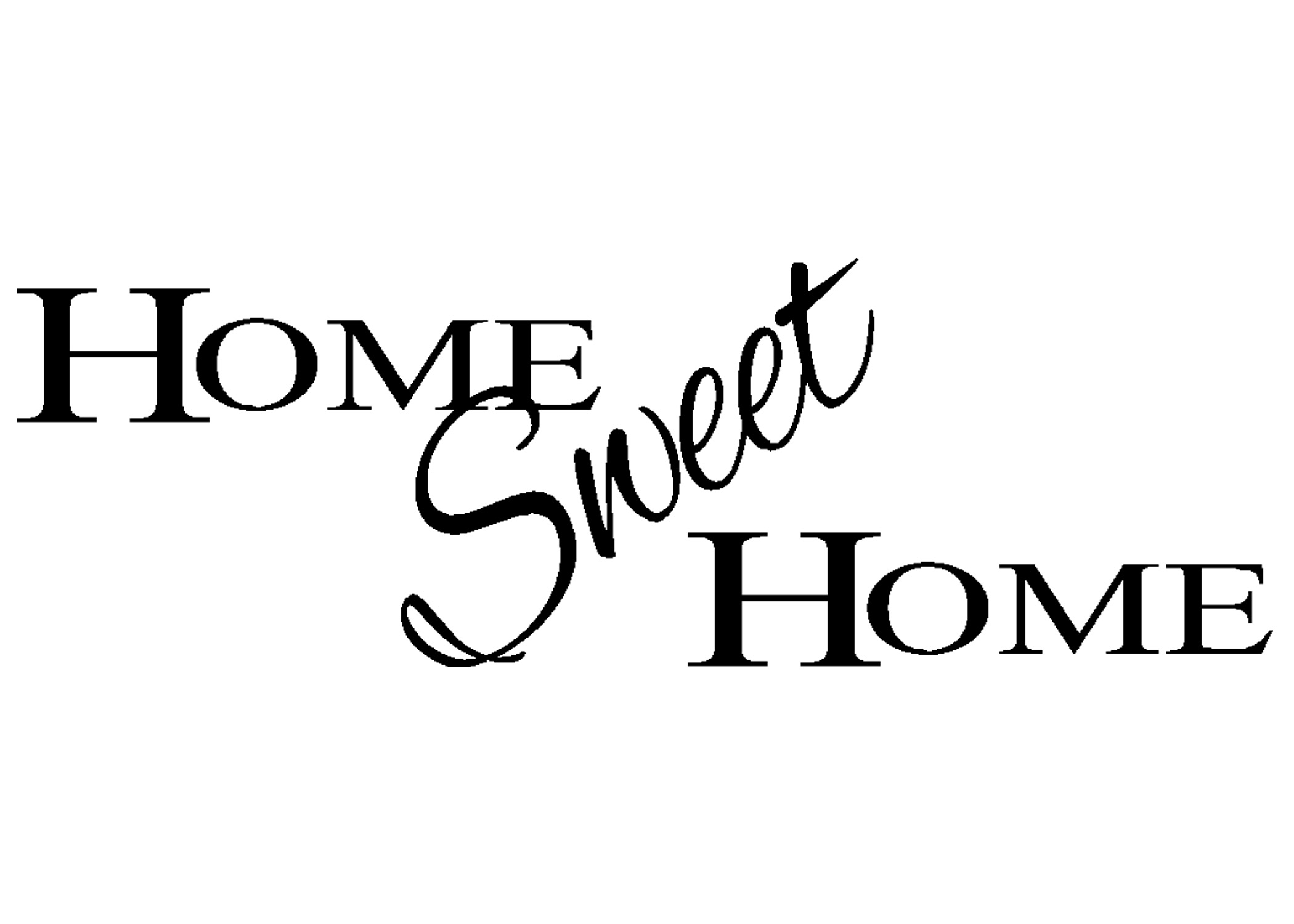 home sweet home clipart pictures - photo #5