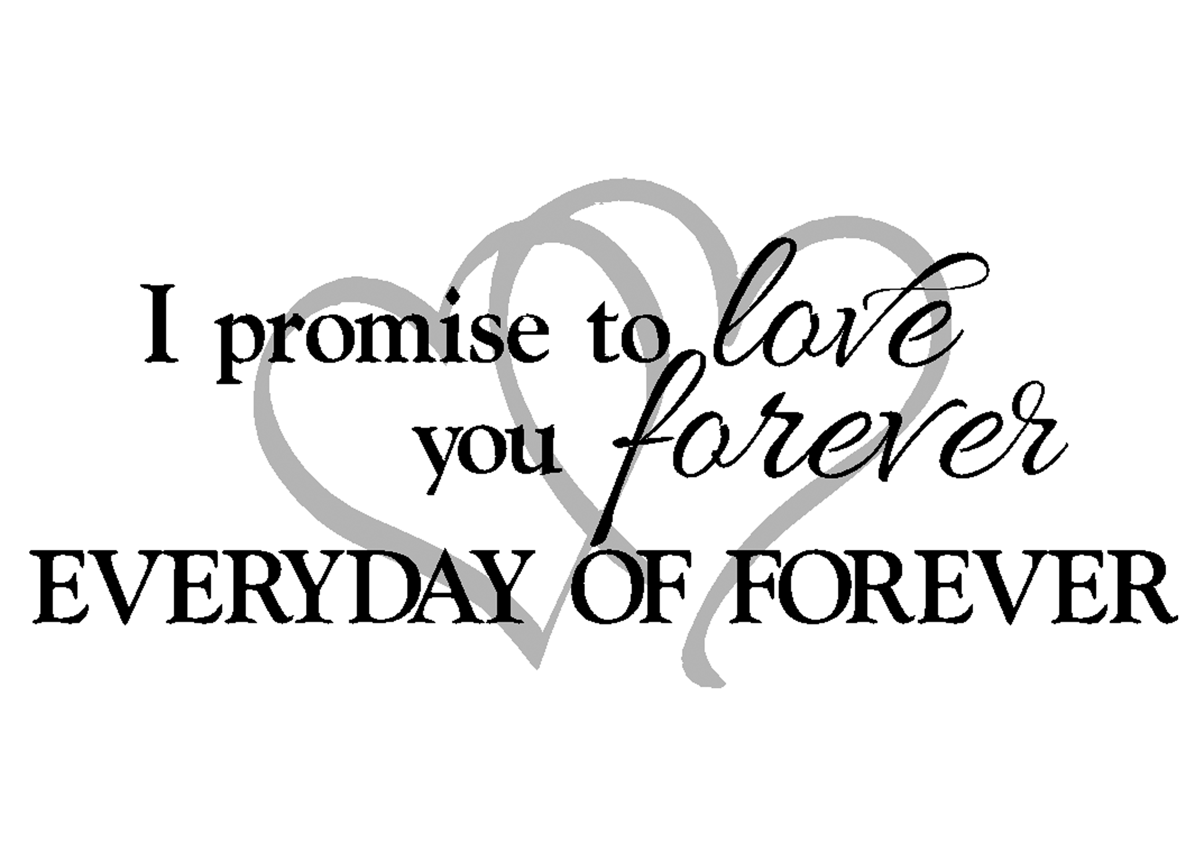 i promise to love you forever poems