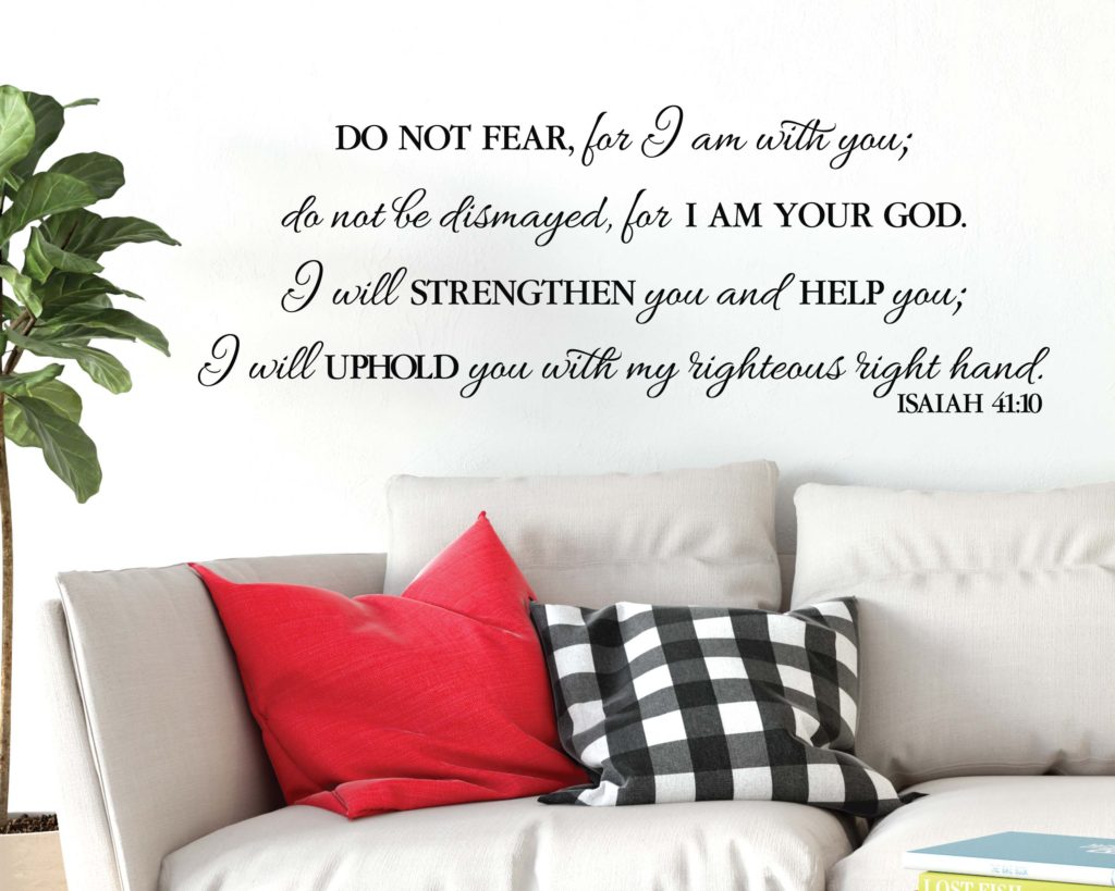 fear not for i am with you scripture