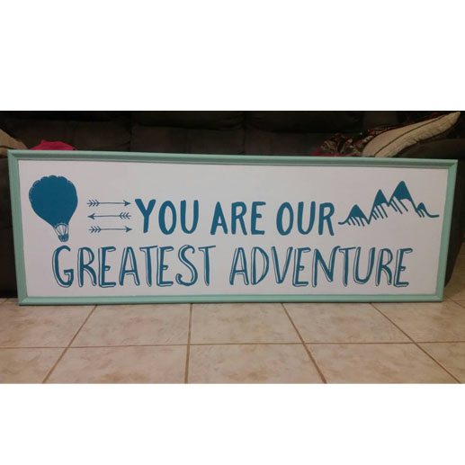 You are our greatest adventure Vinyl Wall Decal Nursery Quote Removable sticker Arrows Modern Nursery decor Modern Explorer nursery CT4573 - Image 3