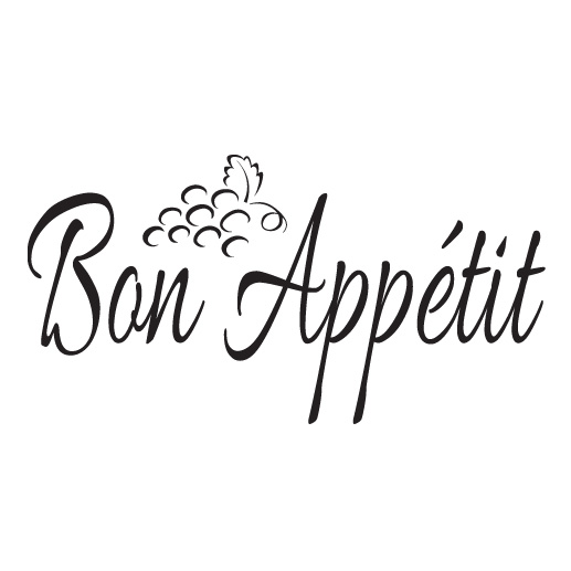 Bon Appétit - Kitchen Vinyl Wall Decal by Wild Eyes Signs, Wall Lettering, Kitchen Wall Sticker, Dining Room Wall Decor, Back Splash, Kitchen Sign, HH2003 - Image 3
