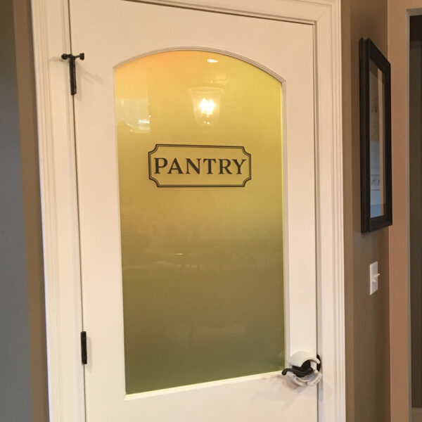 Pantry Vinyl Wall Decal 3
