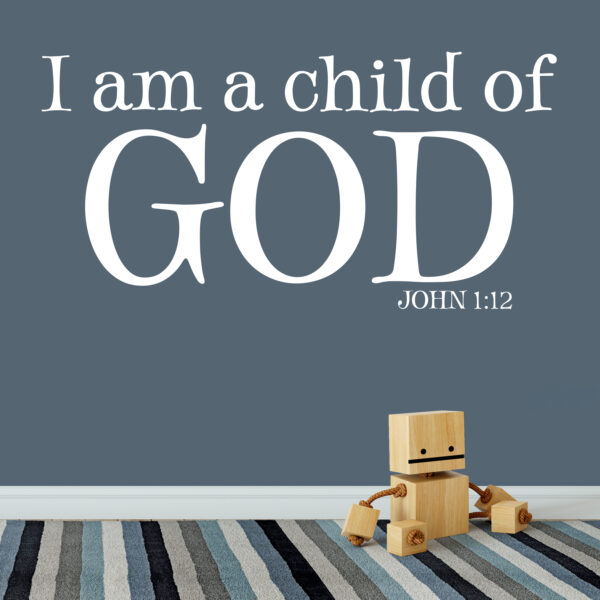 John 1v12 Vinyl Wall Decal 1