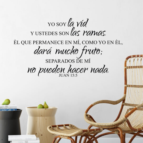 John 15v5 Vinyl Wall Decal 4