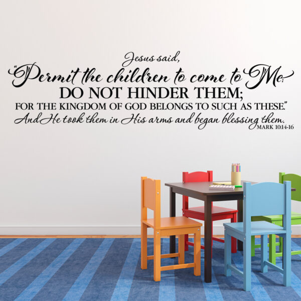 Mark 10v14 Vinyl Wall Decal