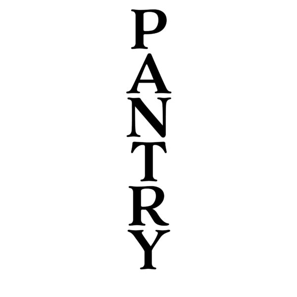 Pantry Vinyl Wall Decal 4