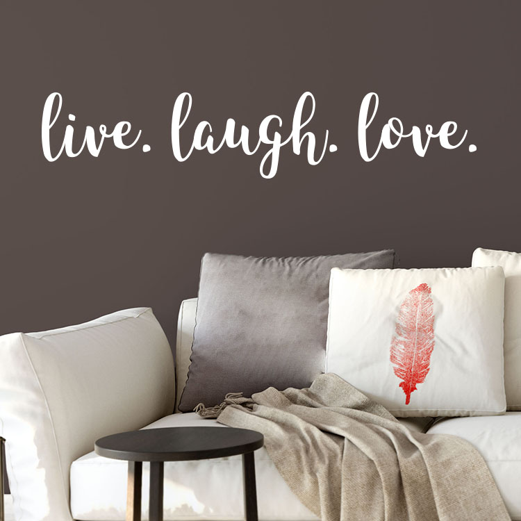 live laugh love decals