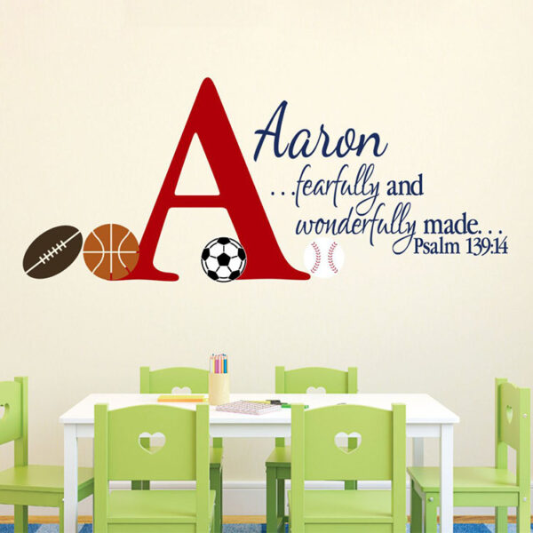 Psalm 139v14 Vinyl Wall Decal 17