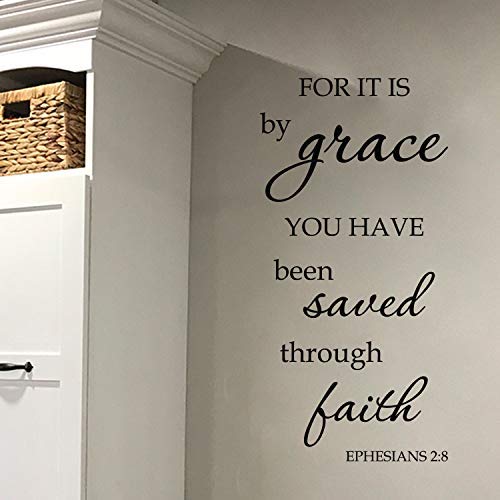 Ephesians 2v8 Vinyl Wall Decal 6
