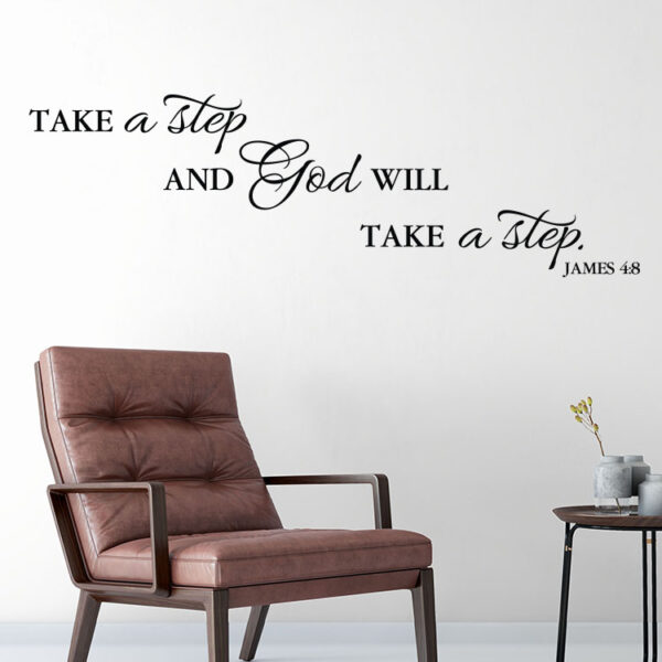 James 4v8 Vinyl Wall Decal