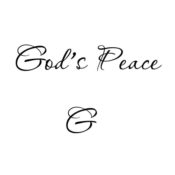 CUSTOM - God's Peace