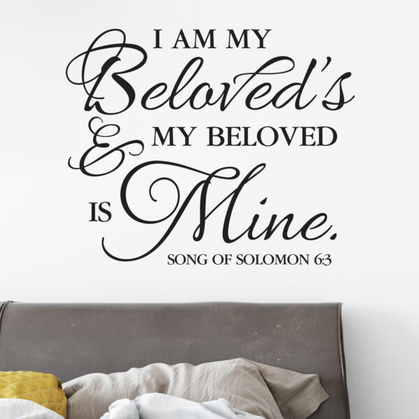 Song of Solomon 6v3 Vinyl Wall Decal