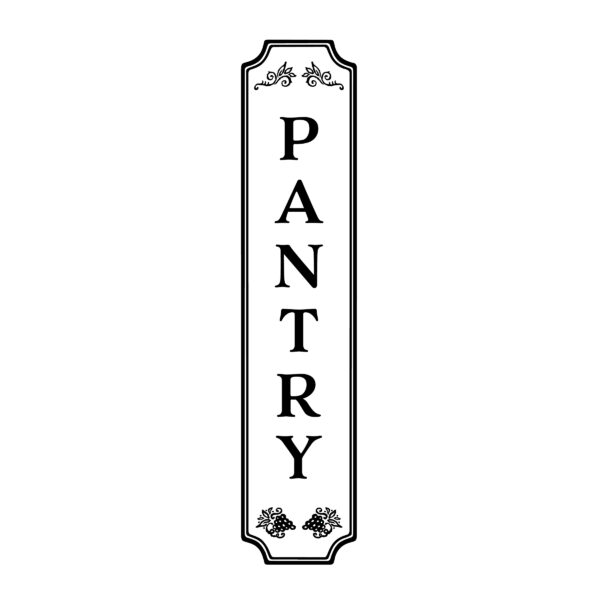 Pantry Sign Vinyl Wall Decal 3