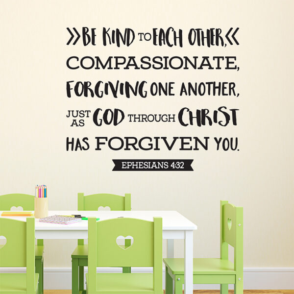 Ephesians 4v32 Vinyl Wall Decal