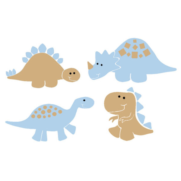 Dinosaurs Child's Room Set of 4 Vinyl Wall Decal