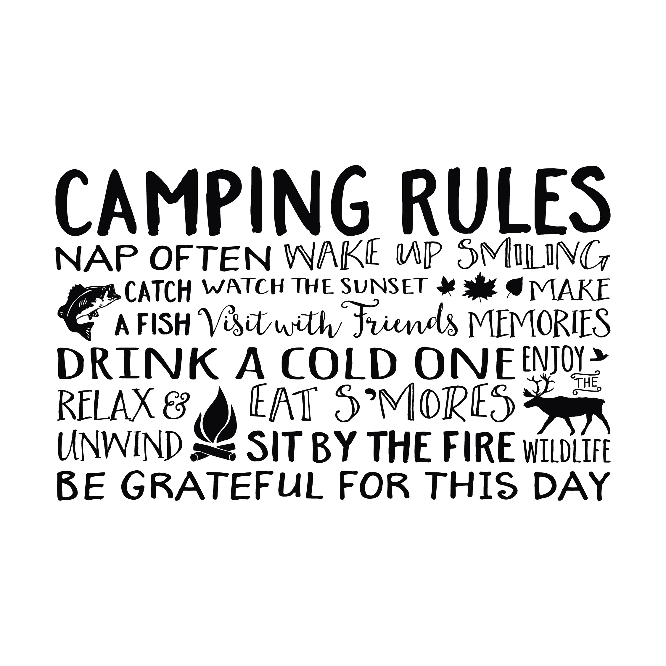 Camp Decal
