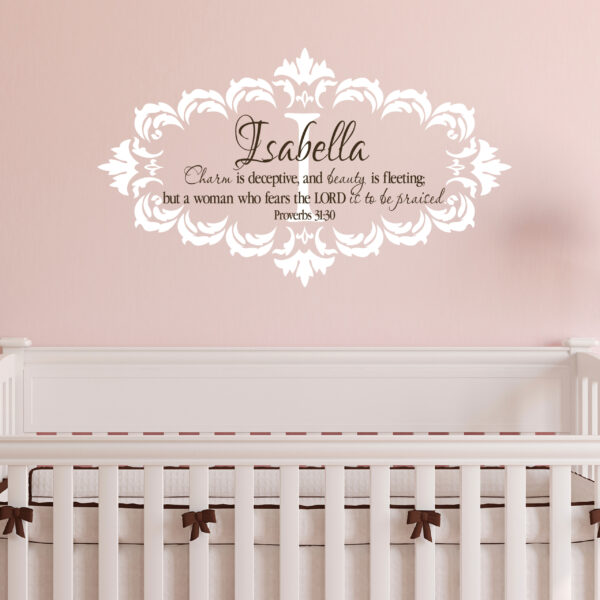 Proverbs 31v30 Vinyl Wall Decal 6