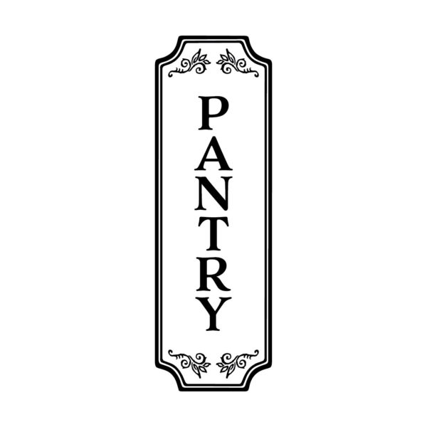 Pantry Vinyl Decal 4
