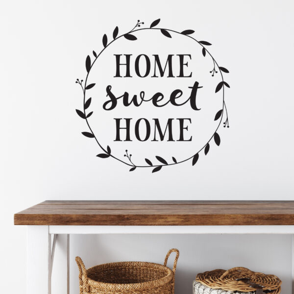 Home Sweet Home Vinyl Wall Decal 3