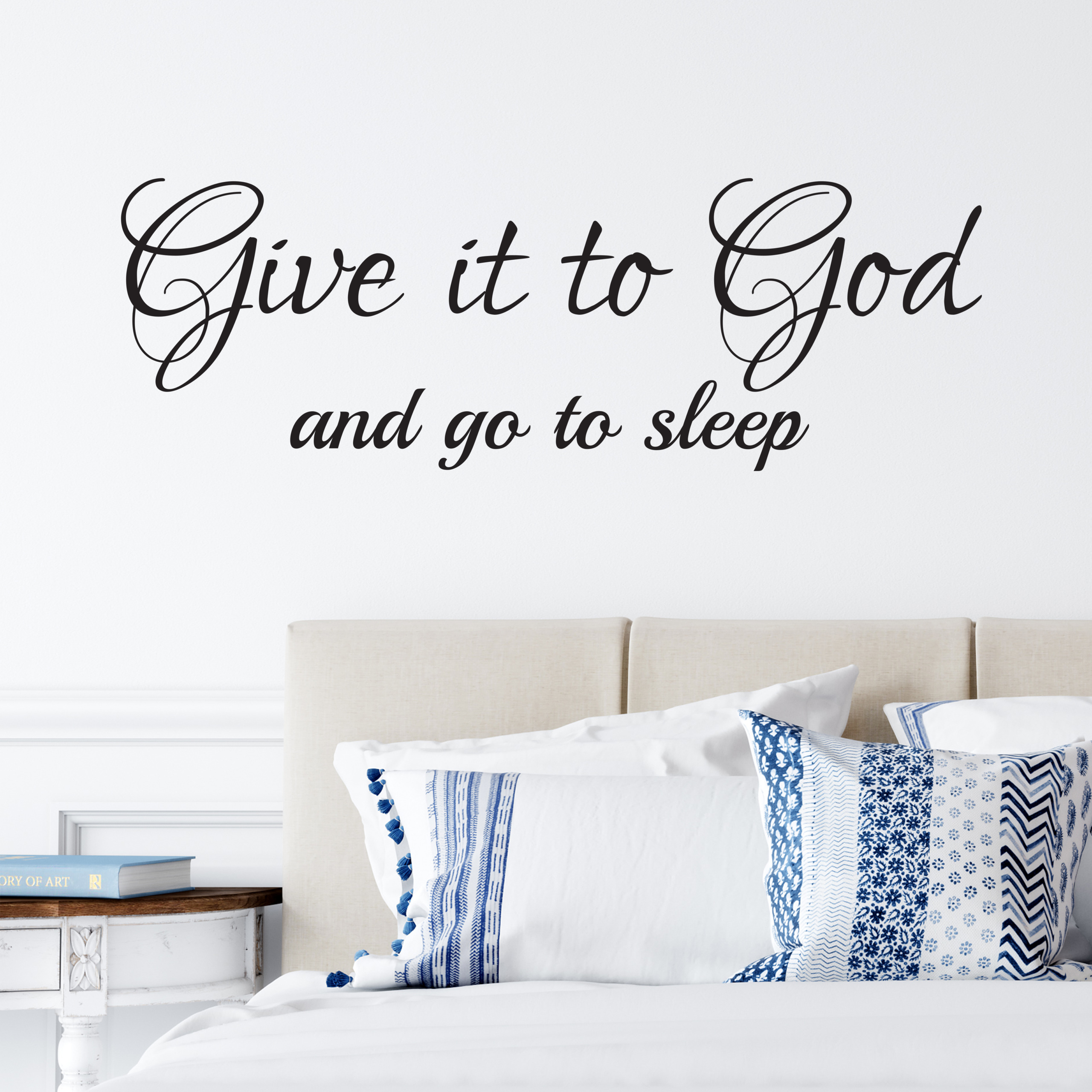 I am Gift From God Phrase Kids Bedroom Wall Home Decor Sticker Art Decal Black