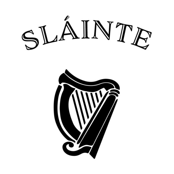 Slainte Irish Blessing Vinyl Wall Decal