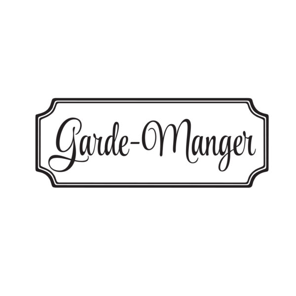 Pantry French Vinyl Wall Decal