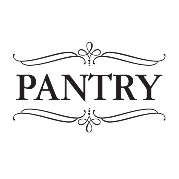 PANTRY Decal Vinyl Wall Decal 2