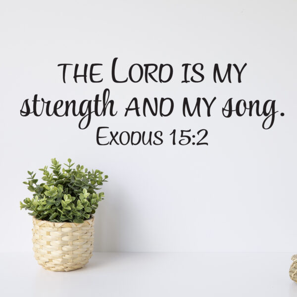 Exodus 15v2 Vinyl Wall Decal