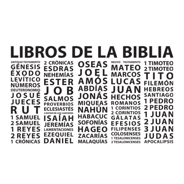 Books of the Bible Spanish