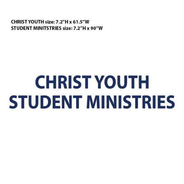 Custom for Kelsea - Christ Youth Student Ministries